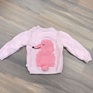 Stella McCartney Kids pink Poodle Sweater size 12m
